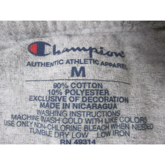 Syracuse Shirt Adult Medium Gray Orange University Alumni Student‎ College - Picture 3 of 6